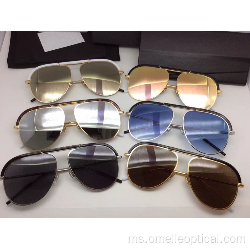 Semi Rimless Cat Eye Sun Glasses Wholesale